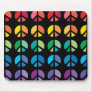 Rainbow  of PEACE Mouse pad
