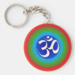 Rainbow_om Key Chains