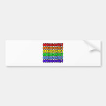 Rainbow Orthodontist Bumper Stickers
