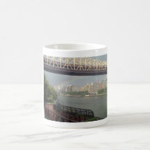 Rainbow over Roosevelt Island Coffee Mug