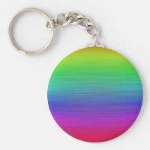 Rainbow Painting Keychain