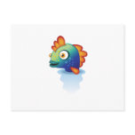 Rainbow Parrotfish - My Conservation Park Post Card
