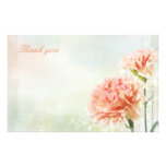 Rainbow Pastel Carnation Stationery stationery