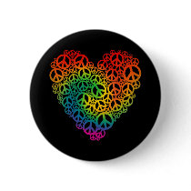 Rainbow Peace Heart