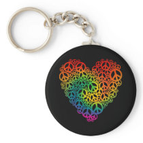 Rainbow Peace Heart