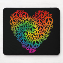 Rainbow Peace Heart