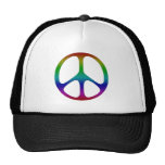 Rainbow Peace Sign Hat