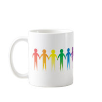 Rainbow People Coffee Mug
