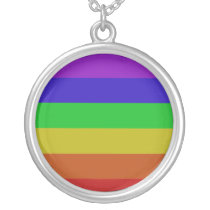 Rainbow necklaces
