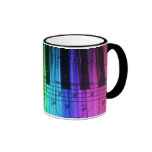 Rainbow Piano Keyboard and Notes Coffee Mug