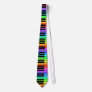 Rainbow Piano Keyboard Tie