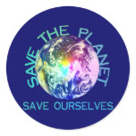 Rainbow Planet stickers
