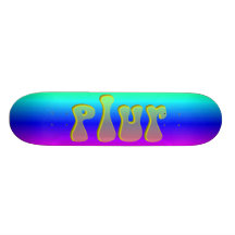 Rainbow Plur Deck Skate Board