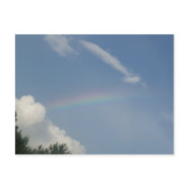 Rainbow Postcard