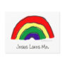 Rainbow Postcard
