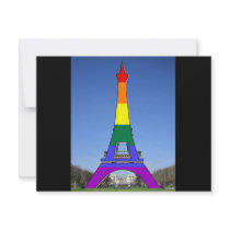 Rainbow Pride Eiffel Tower Announcements