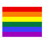 Rainbow Pride Flag Postcard