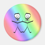 Rainbow Pride Gay Wedding Favours Magnets