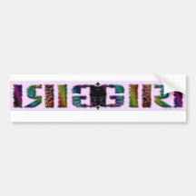 Rainbow Pride "Girl Girl" Bumper Sticker
