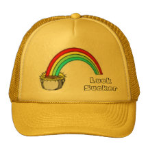 Rainbow Pride Luck Sucker Trucker Hat