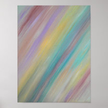 Rainbow Rain - Re-Sizable Poster