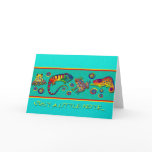 Rainbow Rainforest Note Card