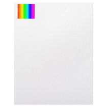 Rainbow Rectangle Letterhead