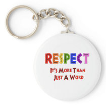 Rainbow Respect Key Chain