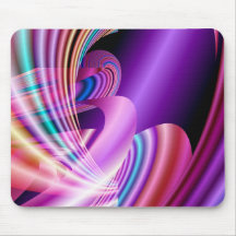 Rainbow Ride Fractal Mousepad