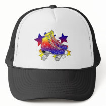 Rainbow Rollerskates Trucker Hat