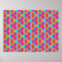 Rainbow Scales Digital Art Posters