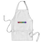 Rainbow Sea Shells Apron