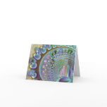 Rainbow Seashell Note Card