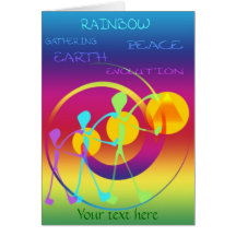 Rainbow serie card