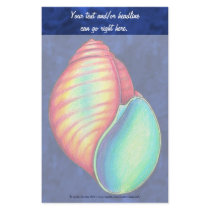 Rainbow Shell Stationery