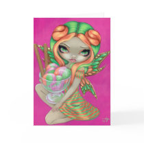 "Rainbow Sherbet Fairy" Greeting Card