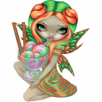 Rainbow Sherbet Fairy ice cream Photo Sculpture