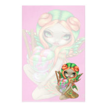 "Rainbow Sherbet Fairy" Stationery