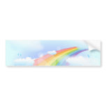 Rainbow Shower Bumper Sticker