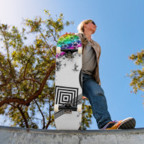Rainbow Skateboard