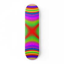 rainbow skateboard deck
