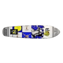 Rainbow Skateboard 01 - Customized