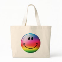Rainbow Smiley Face Bag