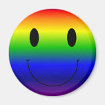 Rainbow Smiley Magnets