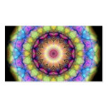 Rainbow stained Glass Business Card Templates