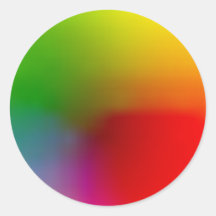 Rainbow stickers - custom add text or leave blank