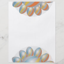 Rainbow Stripe Baloons Flyer