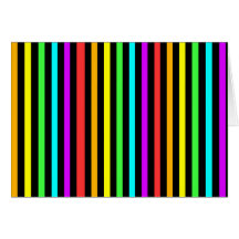 Rainbow Stripes Cards