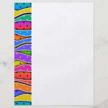 Rainbow STRIPES PROMOTIONAL FLYERS