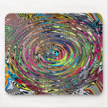 Rainbow Swirl Mousepads